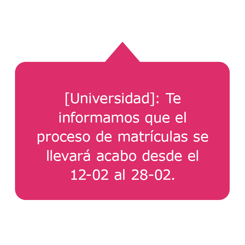SMS para Educación
